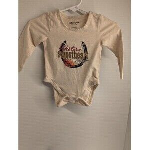 Wrangler 0-3 month Western Sweetheart Bodysuit